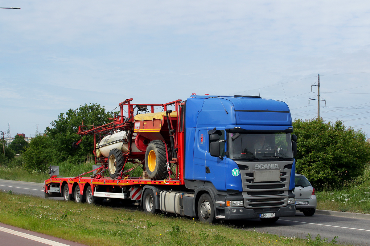 Литва, № LHH 103 — Scania ('2013) R450