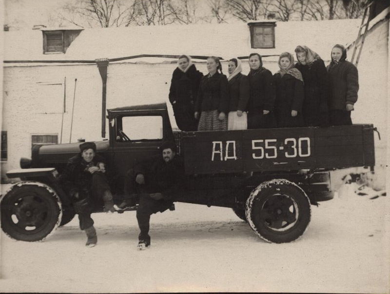 Архангельская область, № АД 55-30 — ГАЗ-ММ; Архангельская область — Исторические фотографии (Автомобили)