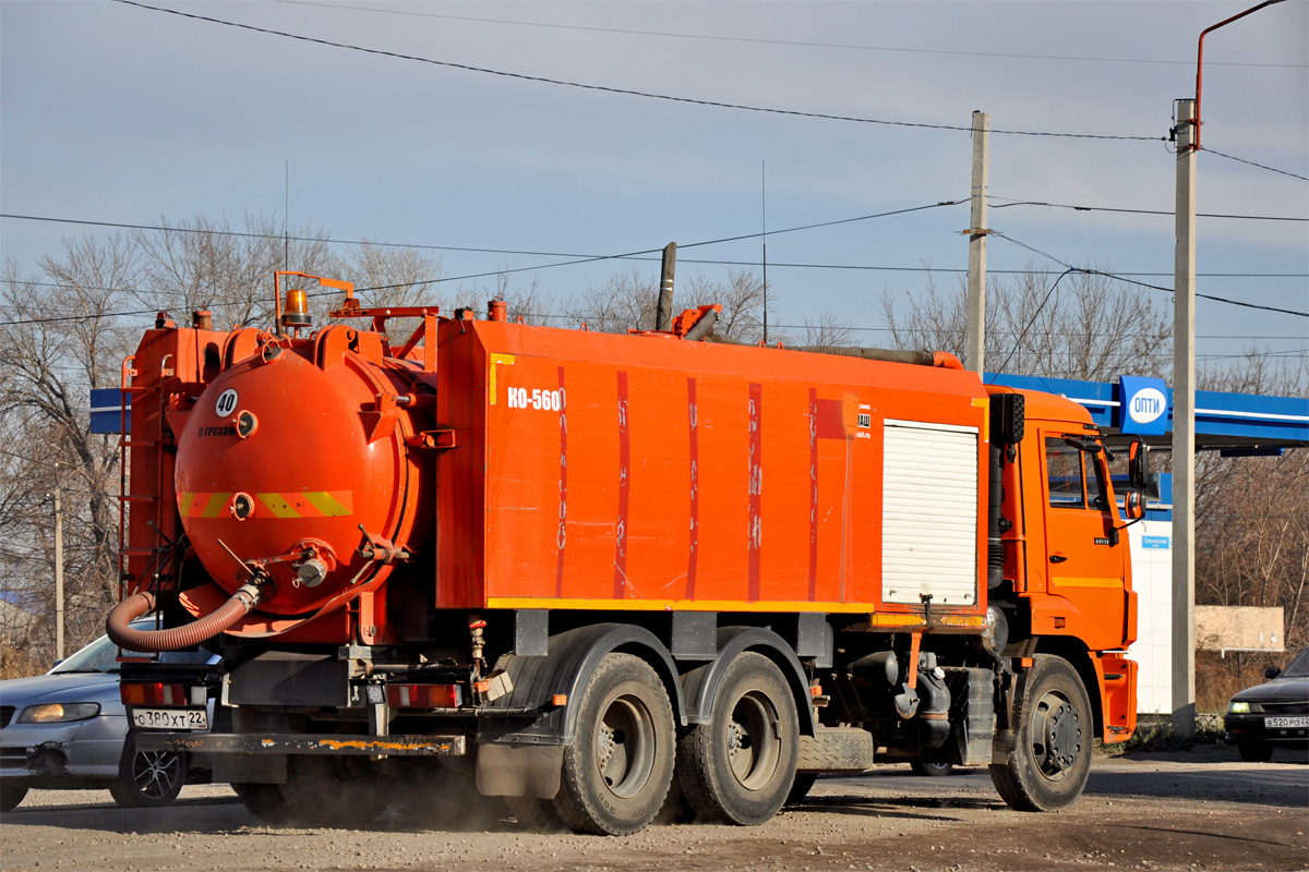 Алтайский край, № О 380 ХТ 22 — КамАЗ-65115-A4