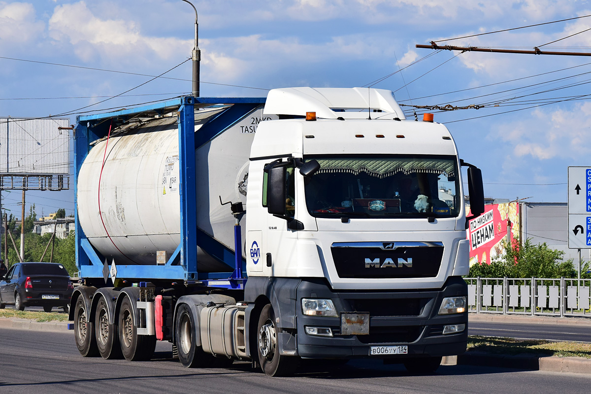 Волгоградская область, № В 006 УУ 134 — MAN TGX ('2007) 18.400