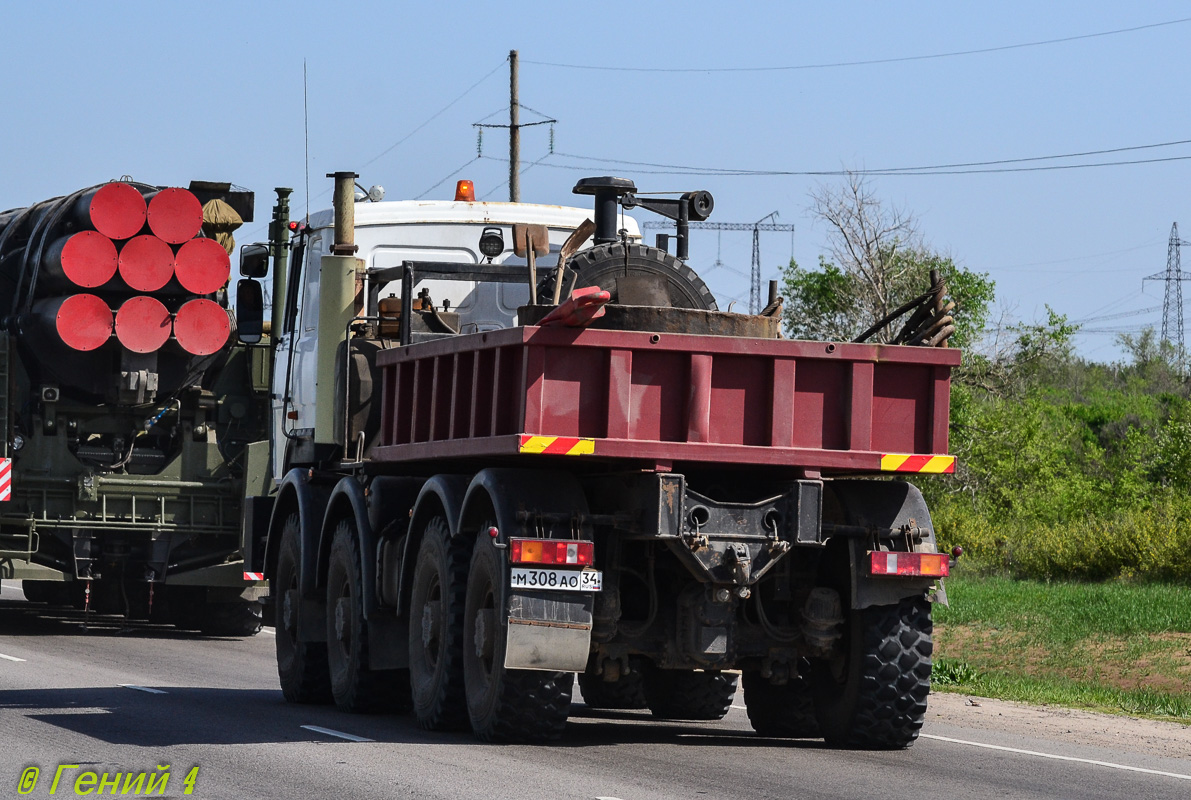 Волгоградская область, № М 308 АО 34 — МЗКТ-7402