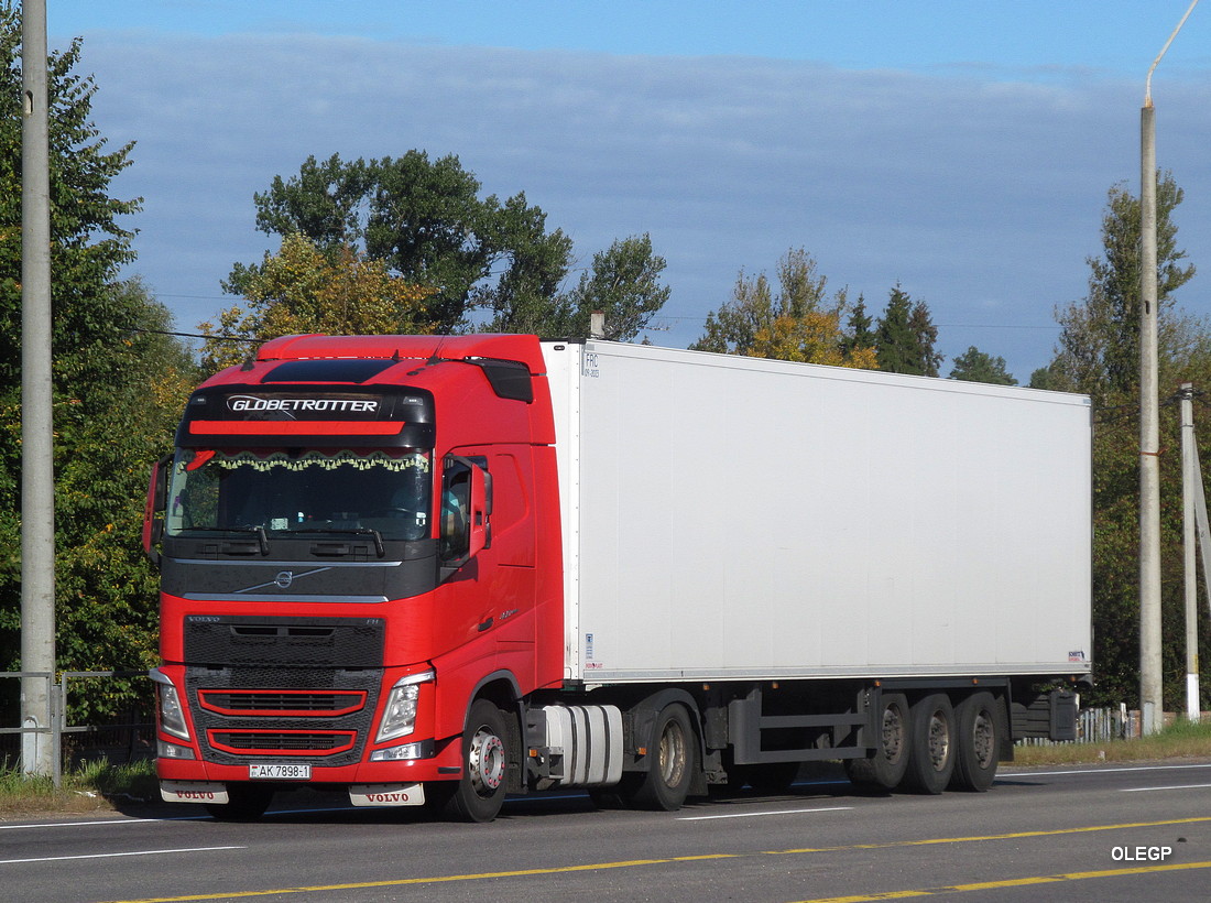 Брестская область, № АК 7898-1 — Volvo ('2012) FH.460