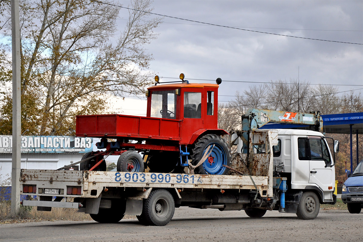 Алтайский край, № У 493 МХ 22 — Nissan Diesel (общая модель); Алтайский край, № (22) Б/Н СТ 0862 — Т-16 (общая модель)