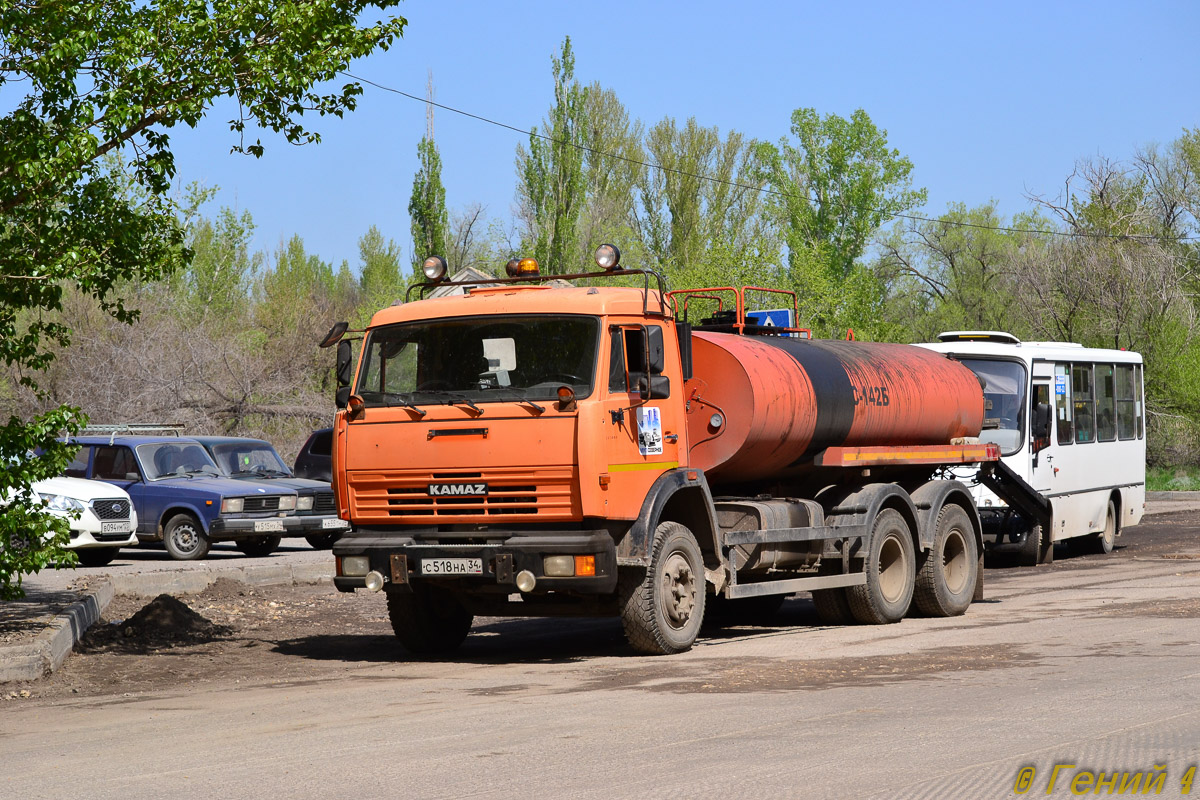 Волгоградская область, № С 518 НА 34 — КамАЗ-65115-62