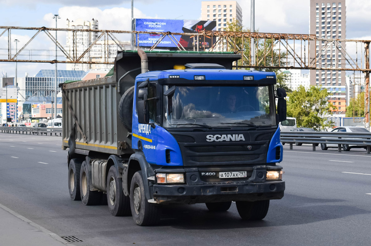 Москва, № А 107 АХ 797 — Scania ('2011) P400