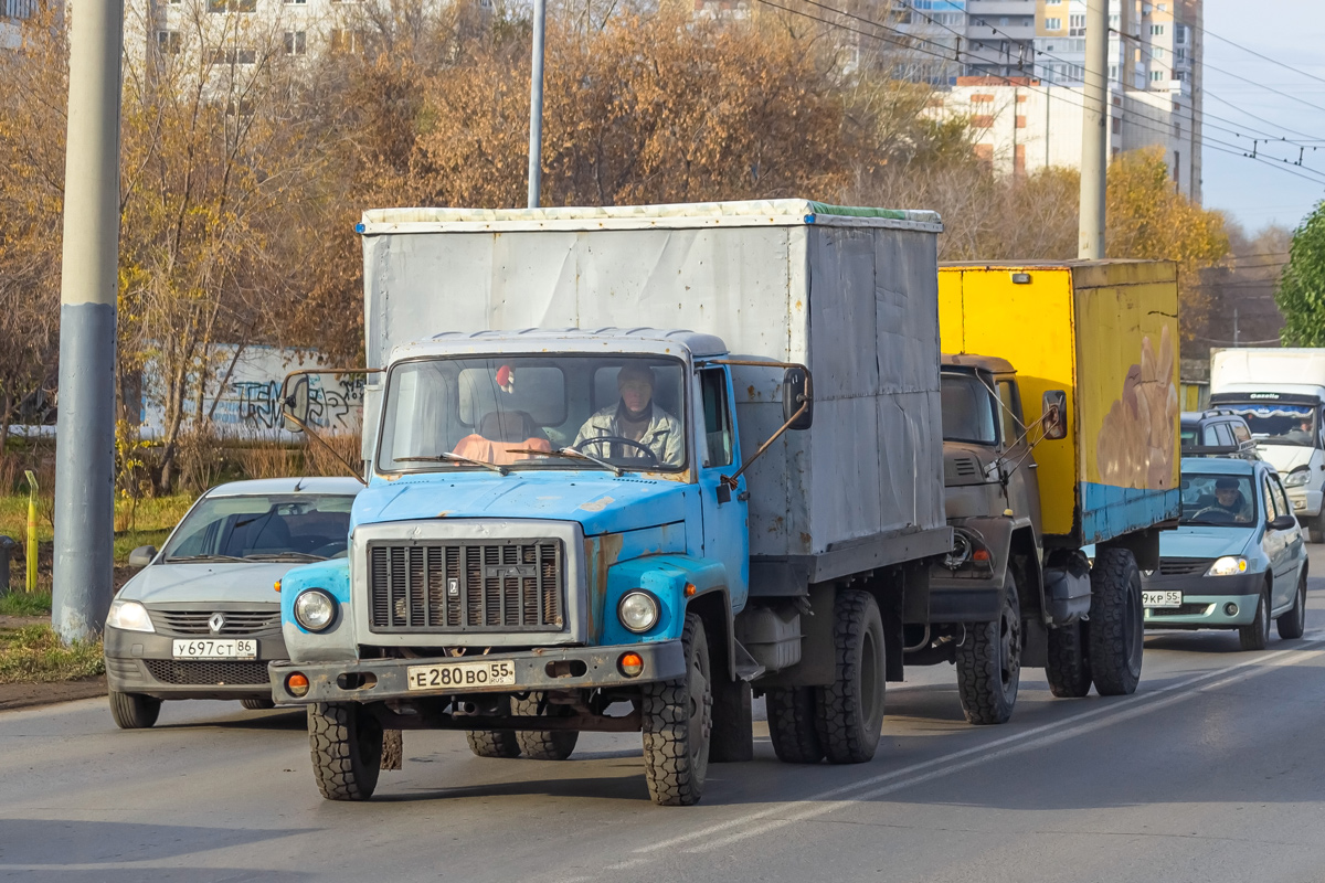 Омская область, № Е 280 ВО 55 — ГАЗ-3307