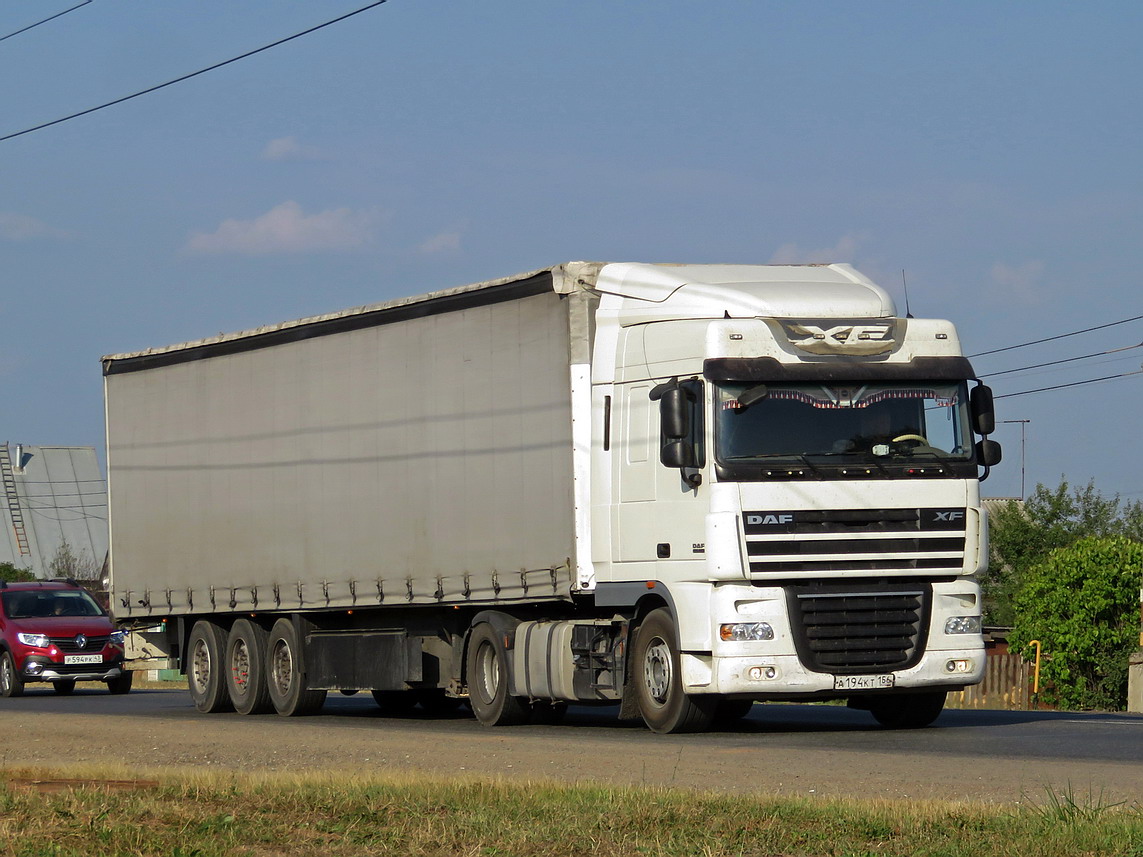 Оренбургская область, № А 194 КТ 156 — DAF XF105 FT