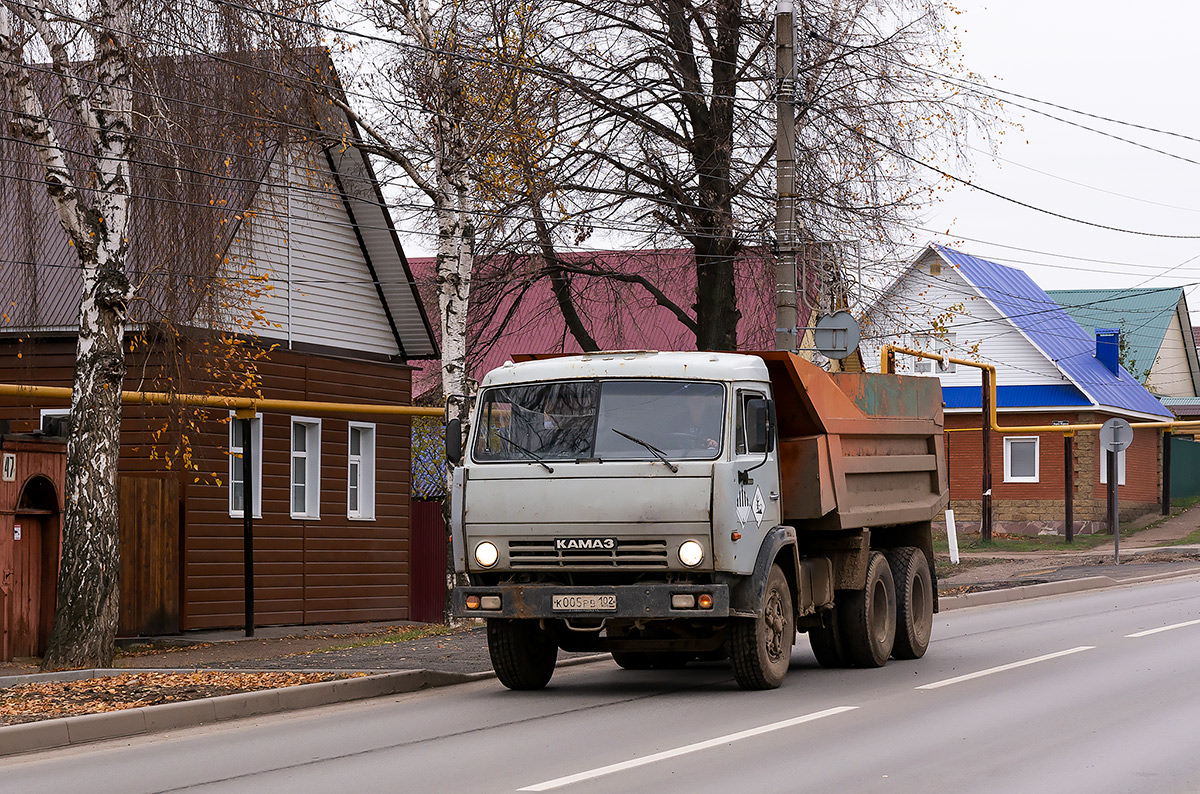 Башкортостан, № К 005 РВ 102 — КамАЗ-55111 [551110]