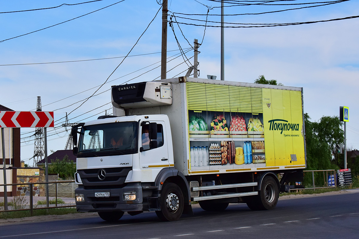 Волгоградская область, № А 249 ОЕ 134 — Mercedes-Benz Axor 1823