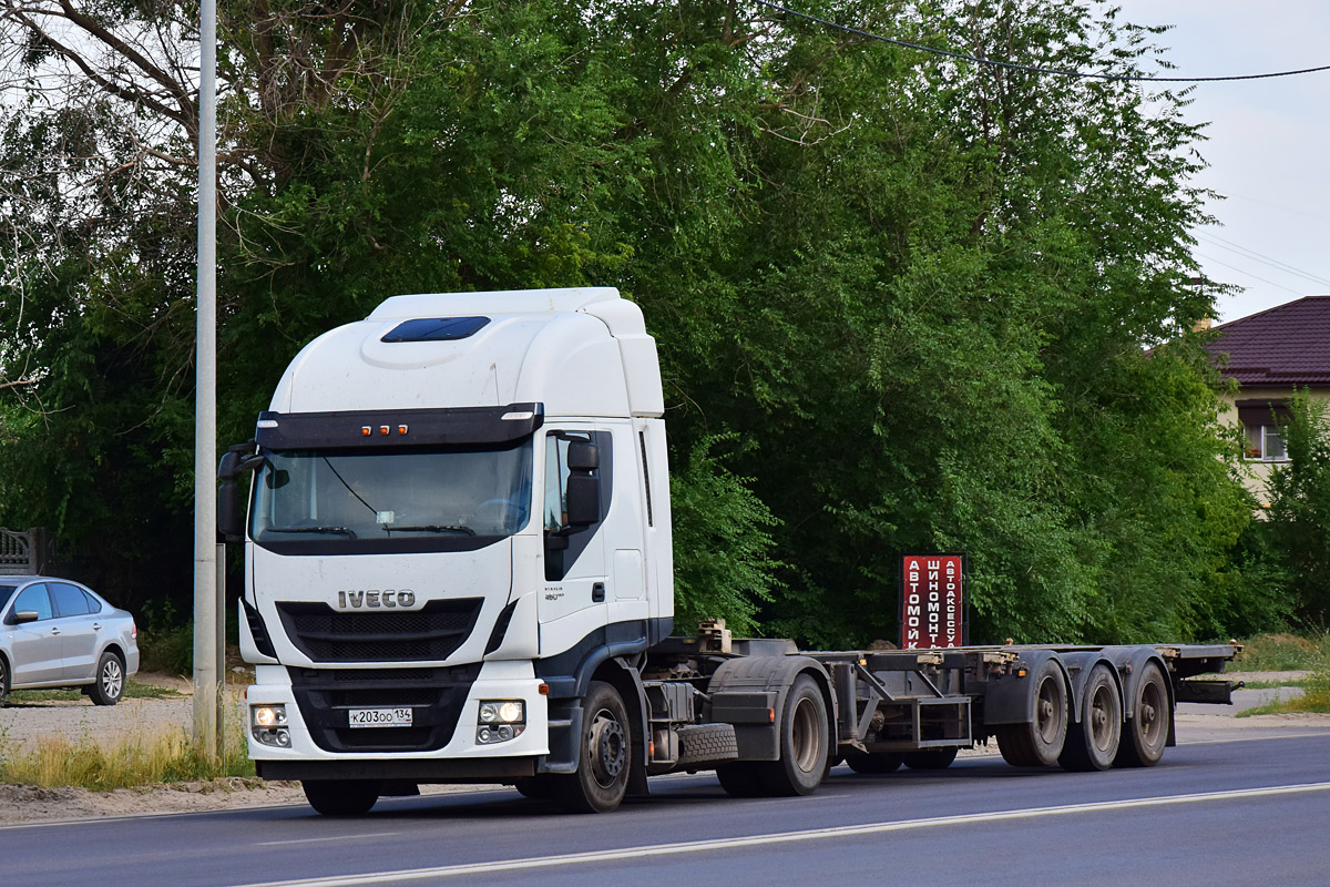 Волгоградская область, № К 203 ОО 134 — IVECO Stralis ('2007) 460