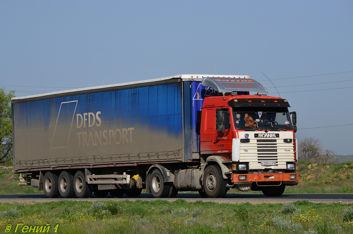 Ростовская область, № С 229 ОС 61 — Scania (II) (общая модель)