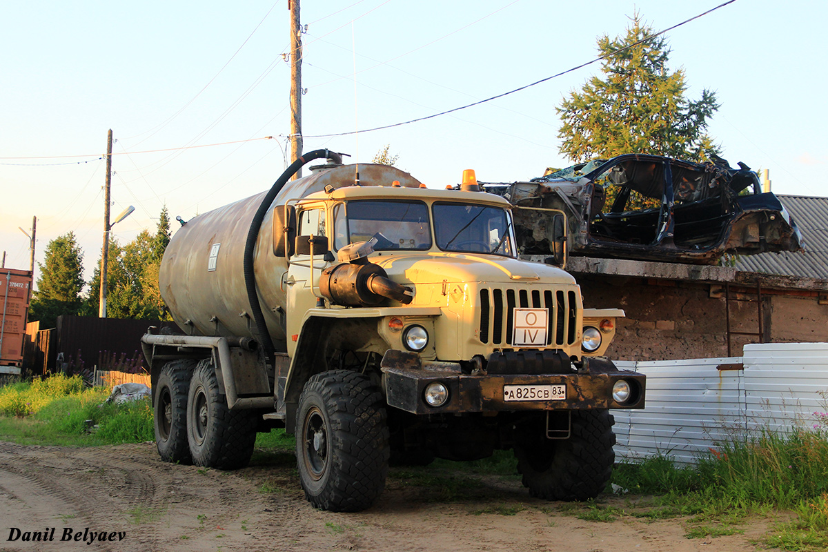 Ненецкий автономный округ, № А 825 СВ 83 — Урал-4320-30