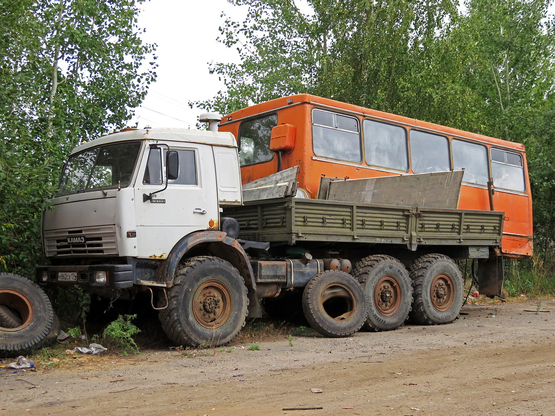 Кировская область, № Х 862 СХ 174 — КамАЗ-43118 (общая модель)