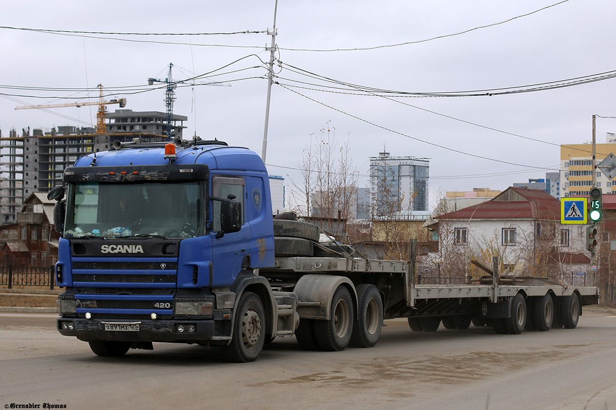 Саха (Якутия), № Х 891 МХ 125 — Scania ('1996) P124L