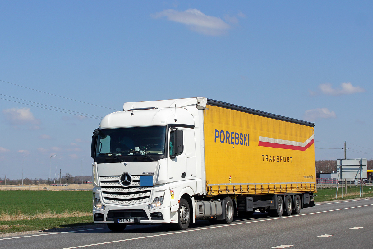 Польша, № KLI 9811C — Mercedes-Benz Actros ('2011)