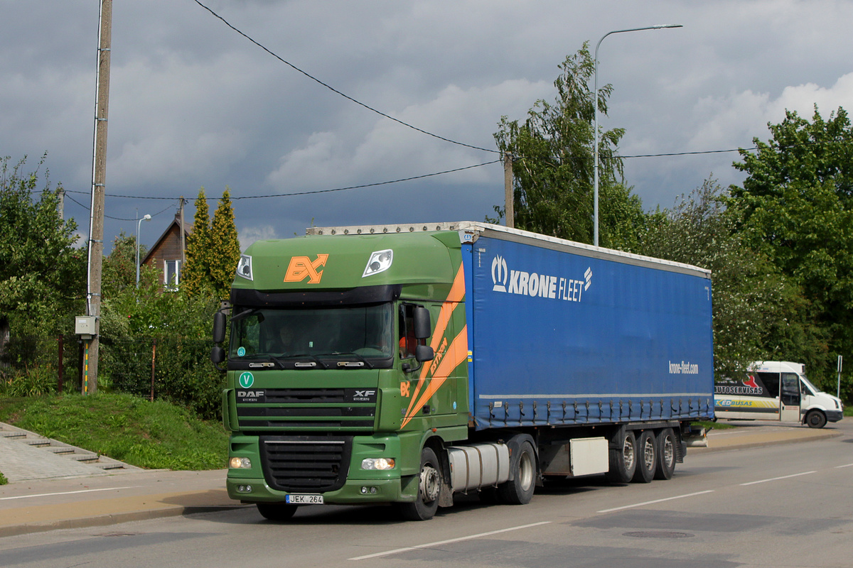 Литва, № JEK 264 — DAF XF105 FT