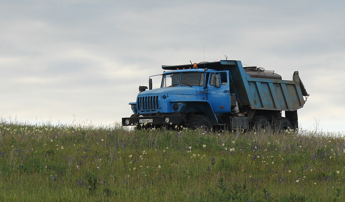 Тульская область, № Е 904 ММ 71 — Урал-55571-40