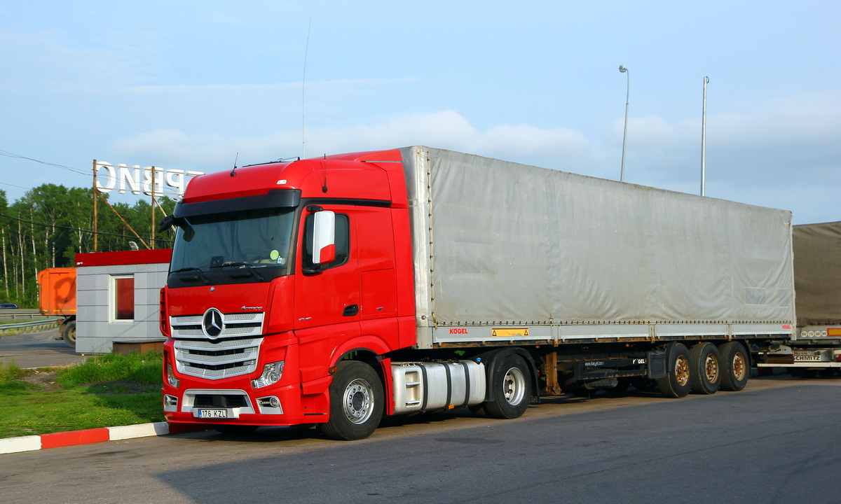 Эстония, № 176 KZL — Mercedes-Benz Actros ('2011) 1845