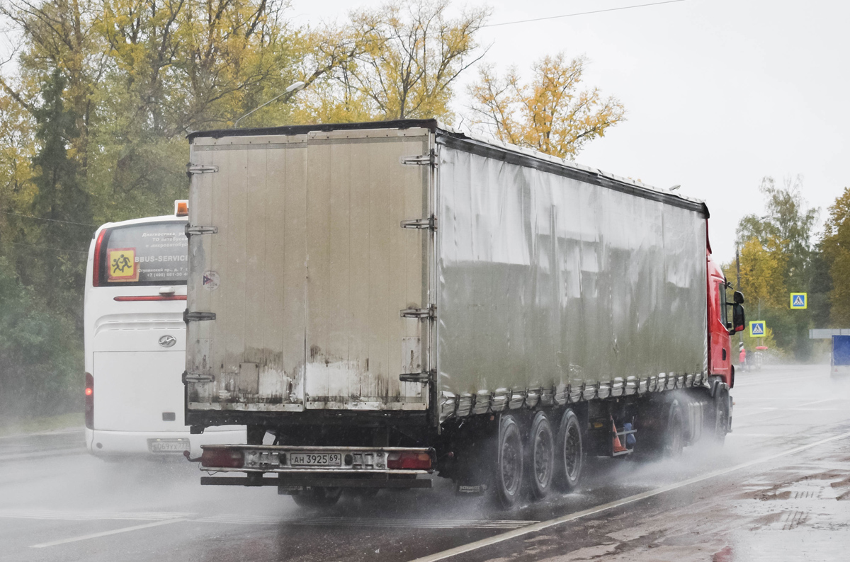 Тверская область, № АН 3925 69 — Schmitz Cargobull (общая модель)