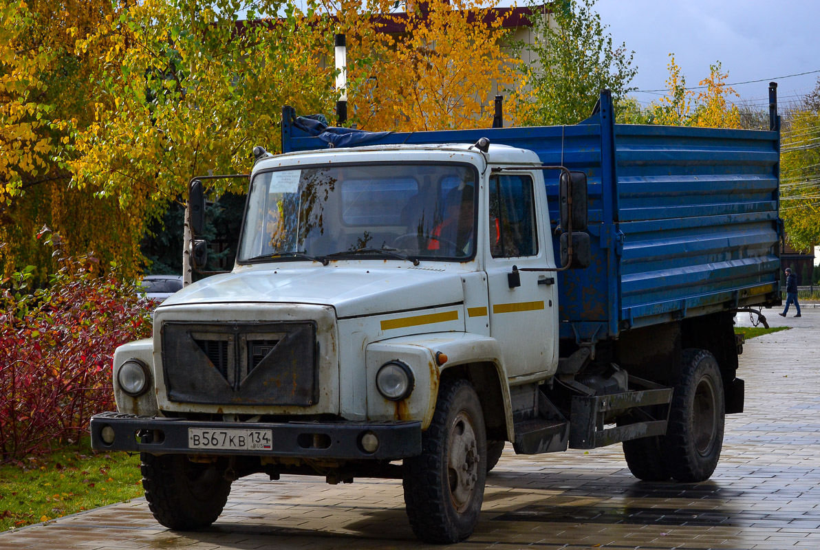 Волгоградская область, № В 567 КВ 134 — ГАЗ-3309