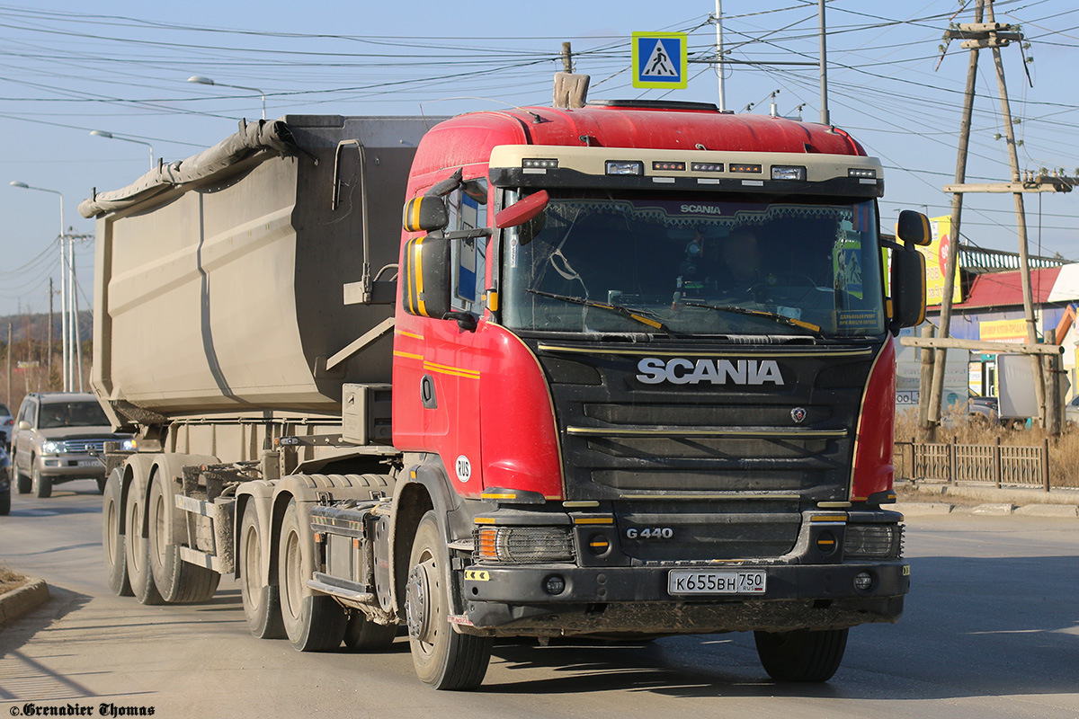 Саха (Якутия), № К 655 ВН 750 — Scania ('2013) G440