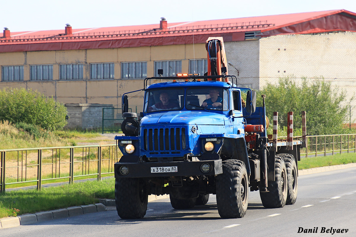 Ненецкий автономный округ, № А 318 ОА 83 — Урал-4320-40