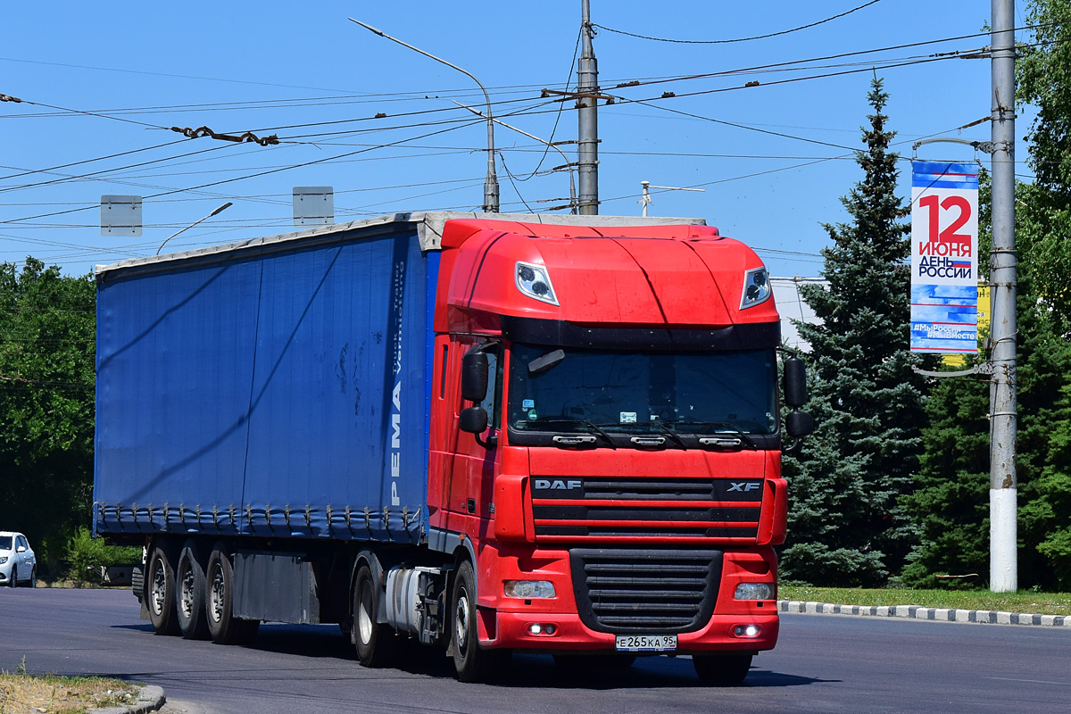 Чечня, № Е 265 КА 95 — DAF XF105 FT