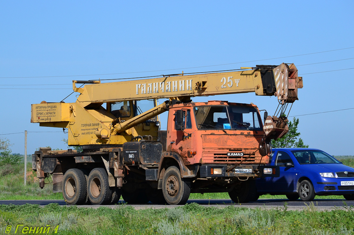 Волгоградская область, № С 789 НР 34 — КамАЗ-53215-15 [53215R]