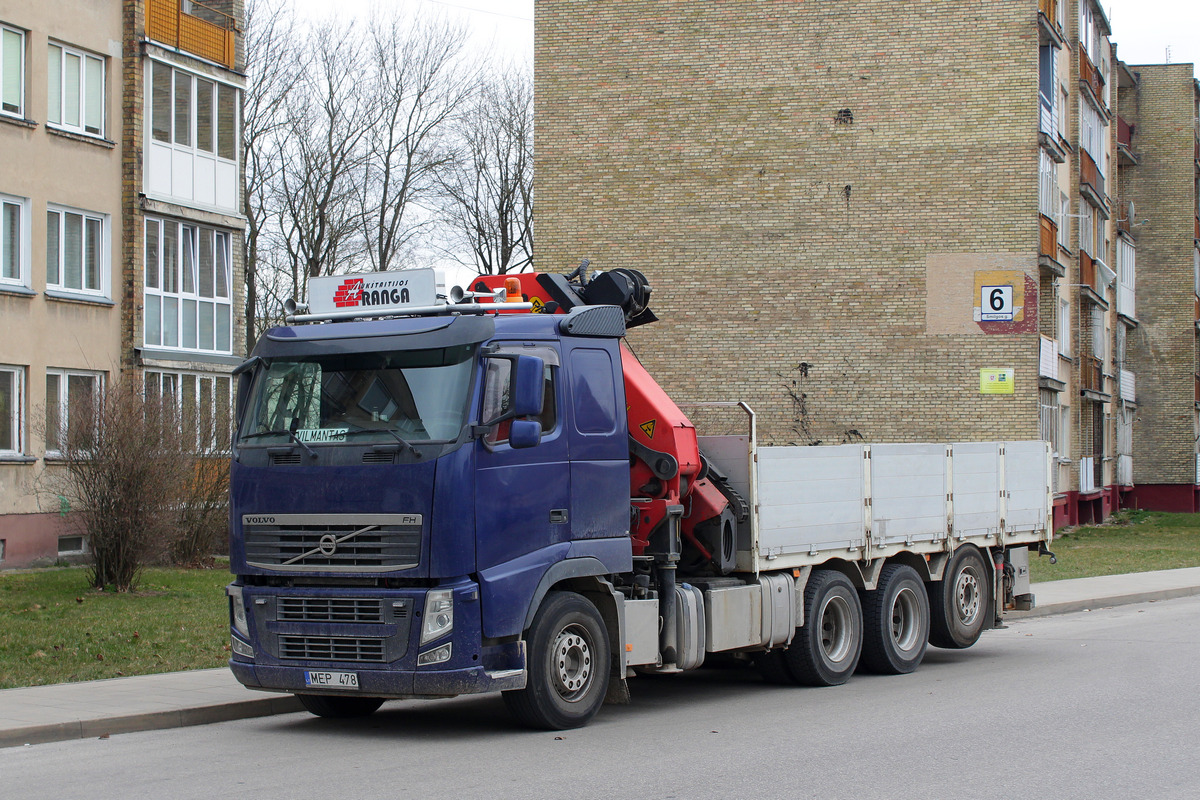 Литва, № MEP 478 — Volvo ('2008) FH-Series