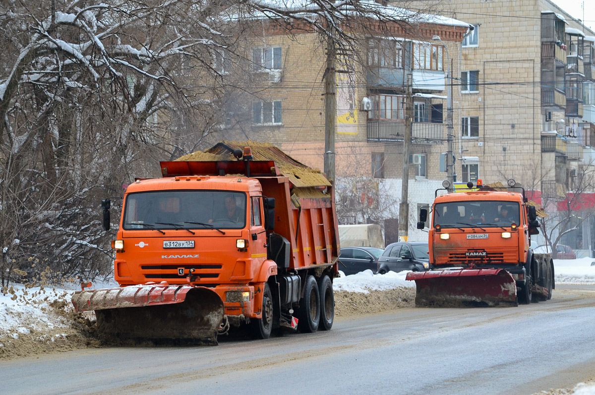 Волгоградская область, № В 312 ВУ 134 — КамАЗ-65115-L4