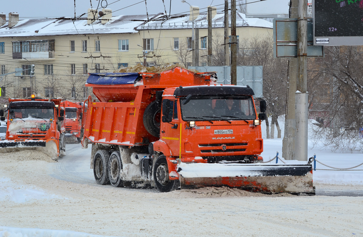 Волгоградская область, № К 805 КО 134 — КамАЗ-65115-50