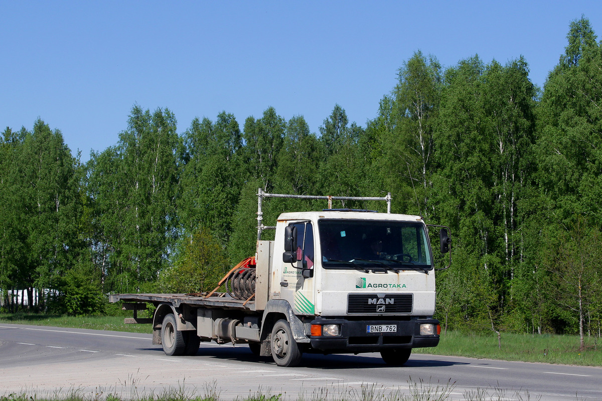 Литва, № BNB 762 — MAN L2000 (общая модель)