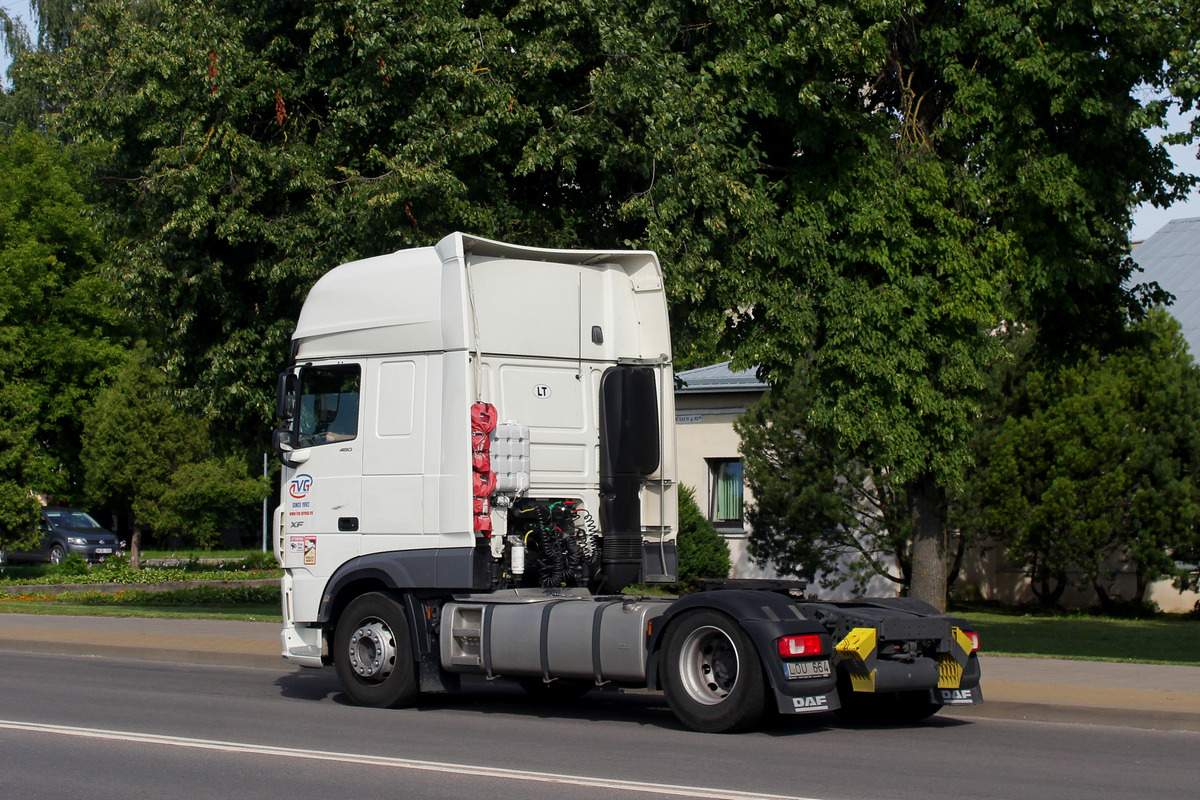 Литва, № LOU 664 — DAF XF Euro6 FT