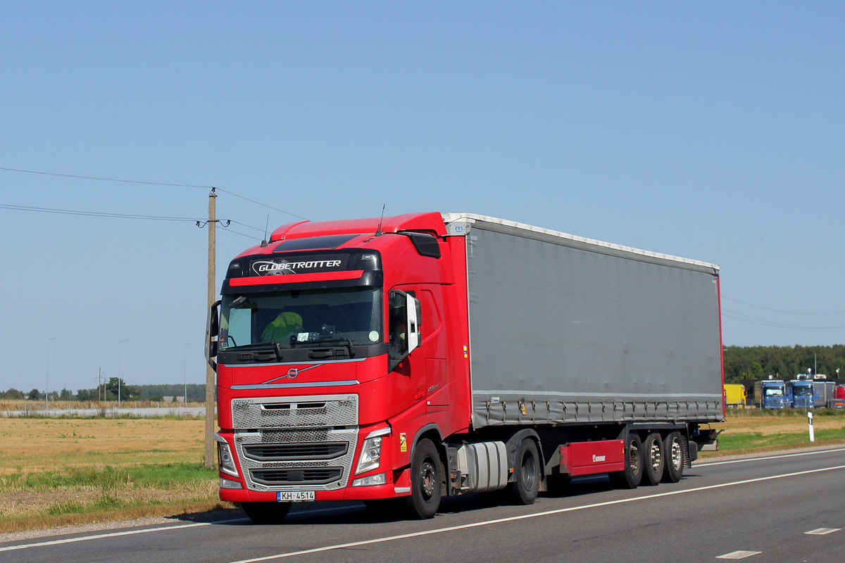 Латвия, № KH-4514 — Volvo ('2012) FH.460