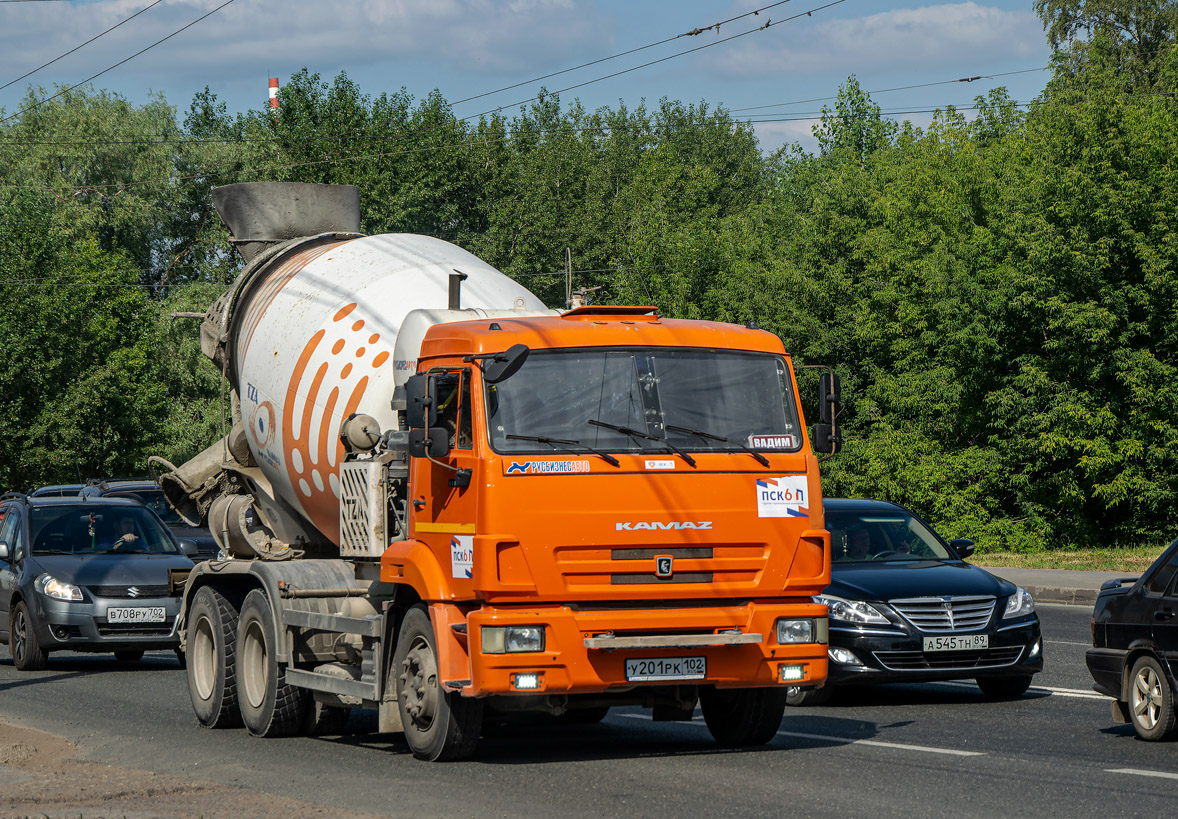 Башкортостан, № У 201 РК 102 — КамАЗ-65115-42