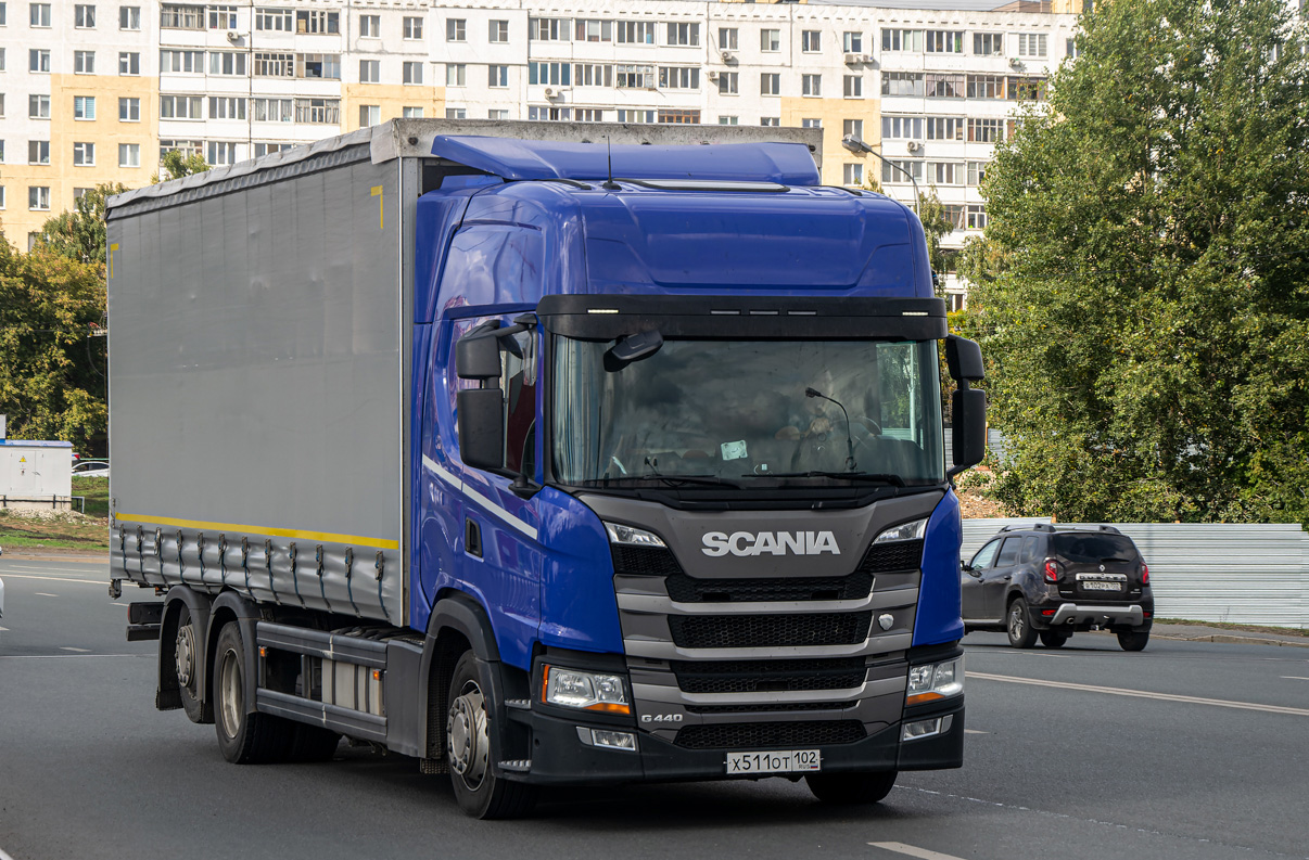 Башкортостан, № Х 511 ОТ 102 — Scania ('2016) G440