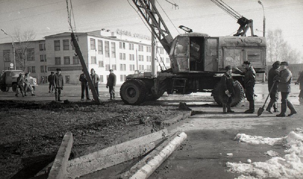 Удмуртия — Исторические фотографии (Спецтехника)