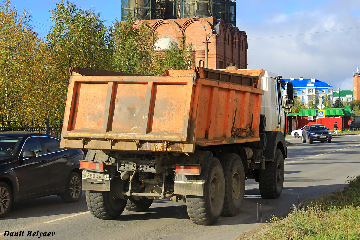 Ненецкий автономный округ, № А 280 АК 83 — МАЗ-651705