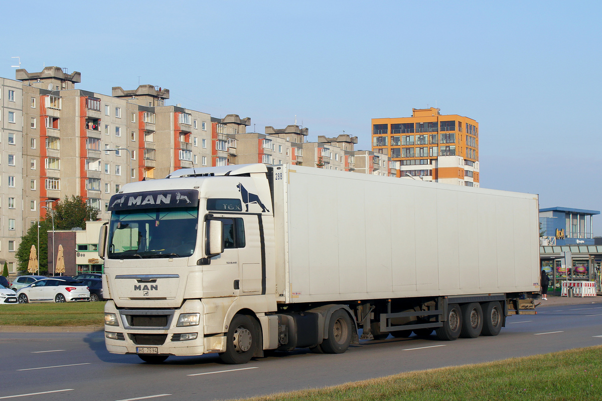 Латвия, № HS-7594 — MAN TGX ('2007) 18.440