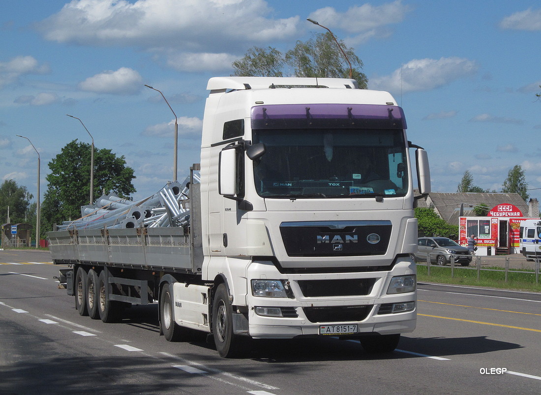 Минск, № АТ 8151-7 — MAN TGX ('2007) 18.440