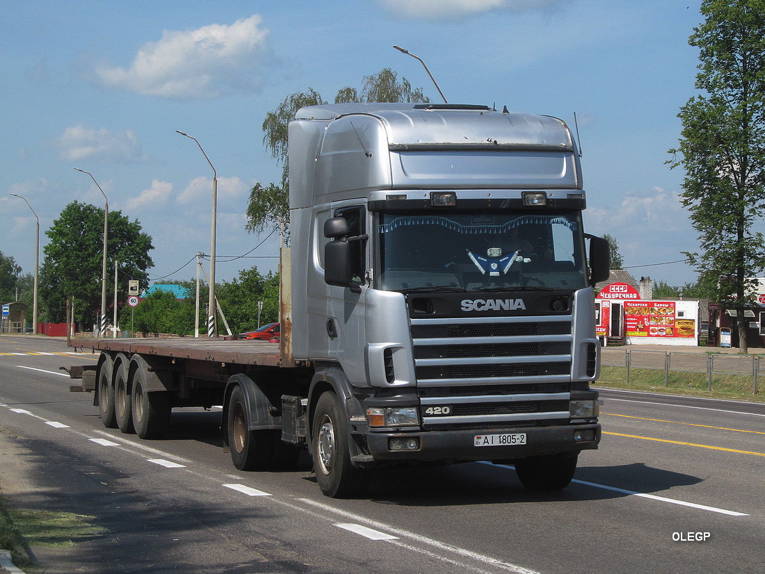 Витебская область, № АІ 1805-2 — Scania ('1996) R124L