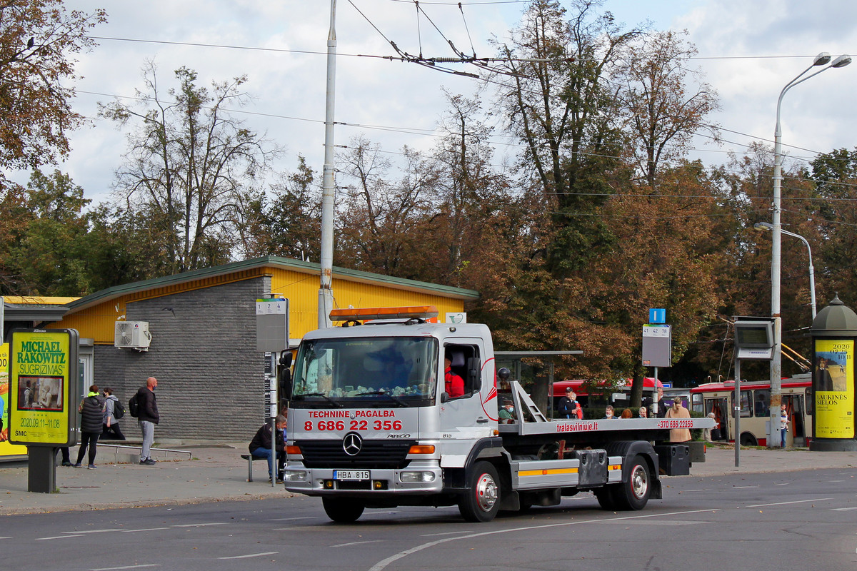 Литва, № HBA 815 — Mercedes-Benz Atego 815