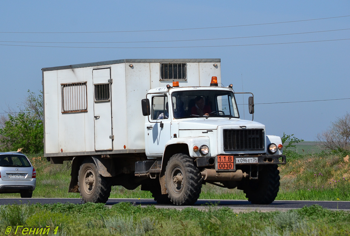 Волгоградская область, № К 096 ЕТ 34 — ГАЗ-33081 «Садко»