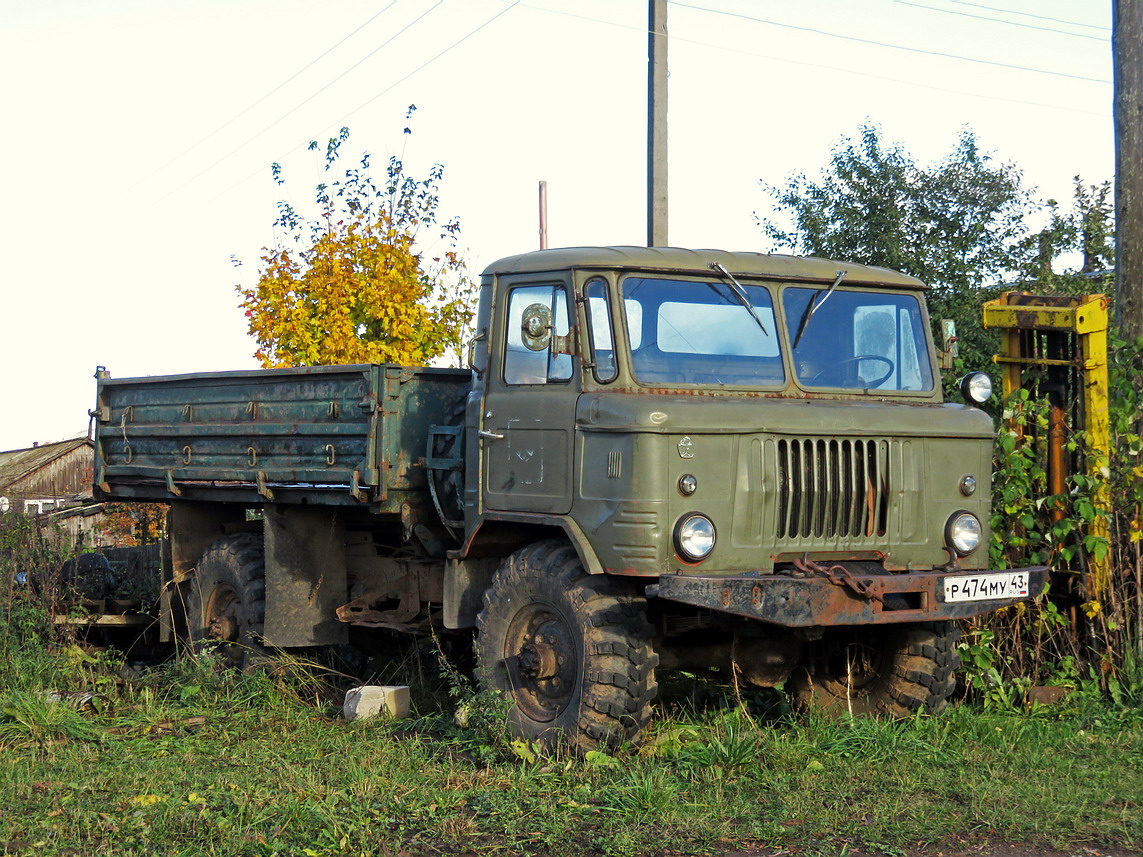 Кировская область, № Р 474 МУ 43 — ГАЗ-66-11