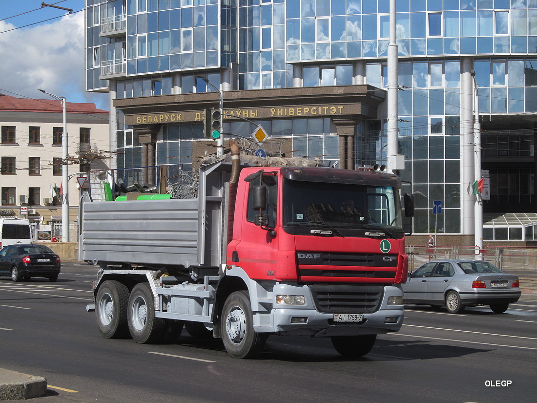 Минск, № АІ 1798-7 — DAF CF85 FAT