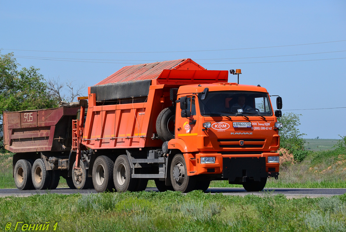 Волгоградская область, № Е 896 ОО 134 — КамАЗ-65115-L4