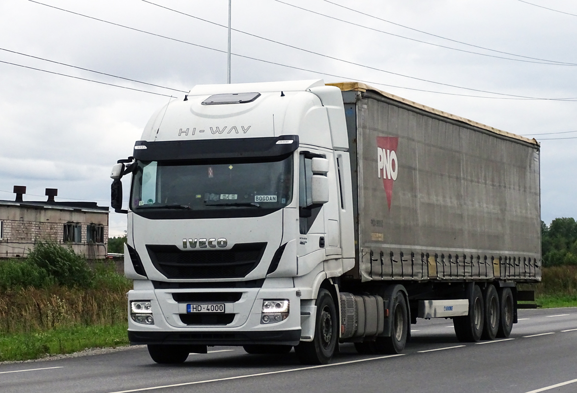 Латвия, № HD-4000 — IVECO Stralis ('2012)