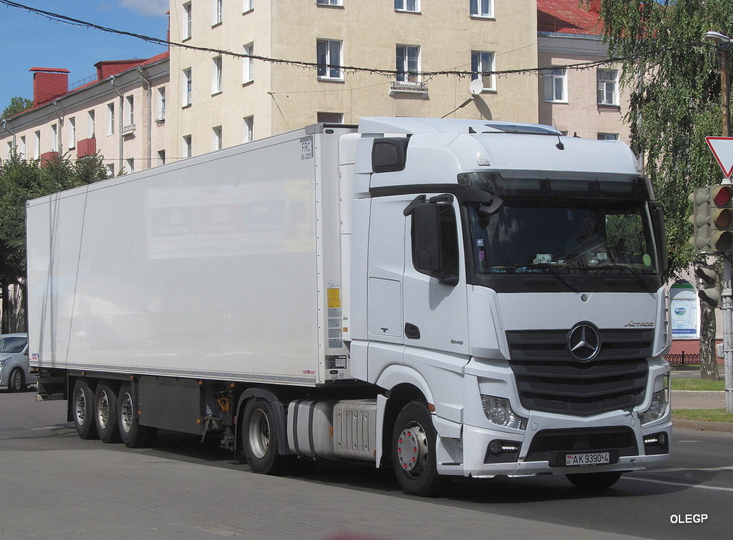 Гродненская область, № АК 9390-4 — Mercedes-Benz Actros ('2011) 1845