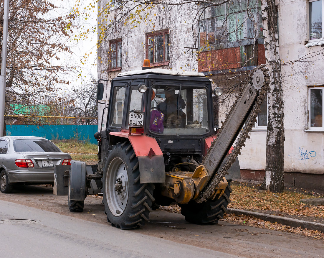 Башкортостан, № 8600 ВС 02 — Беларус-82.1