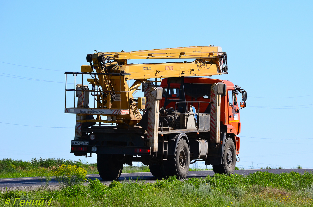 Волгоградская область, № В 341 ОХ 134 — КамАЗ-43502-45